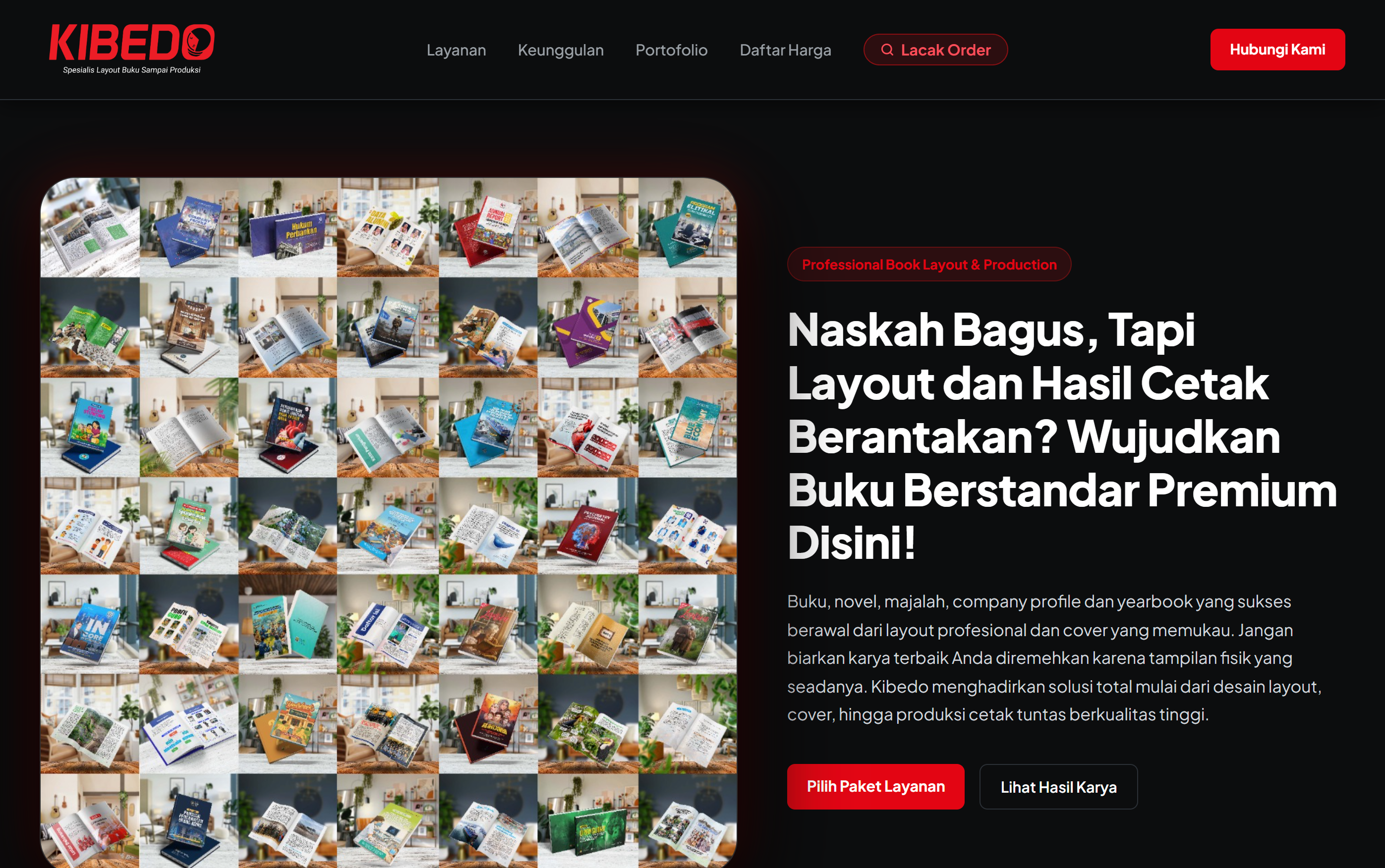 Kibedo Layout & Cetak Buku
